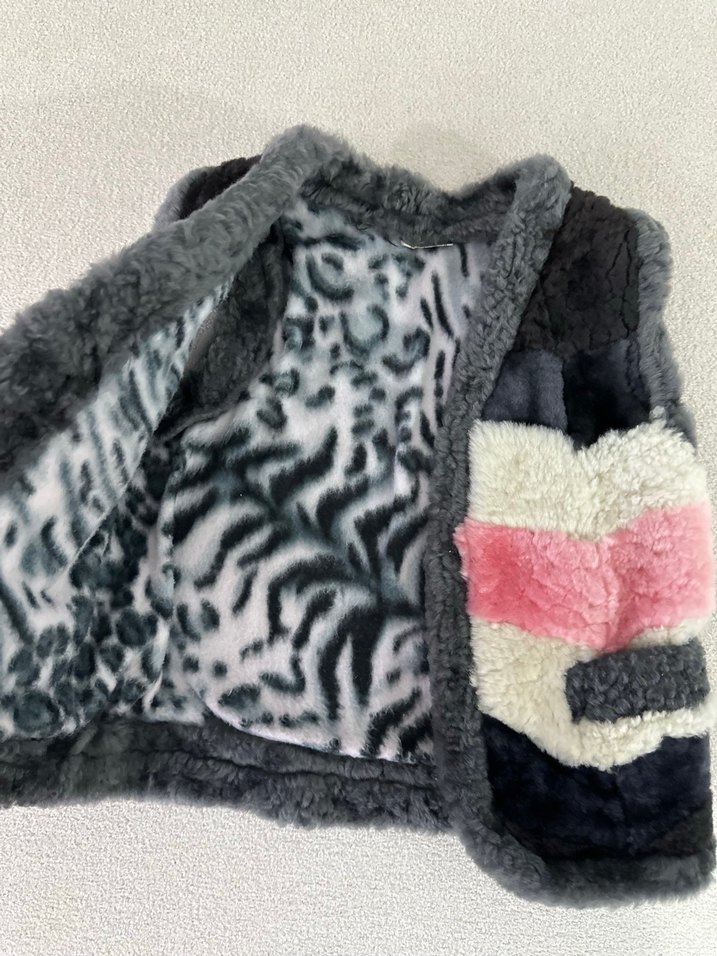 Kürk Detaylı bebek yeleği - Görsel 2