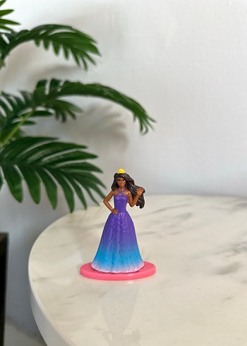 Mor Renkli barbie Figür Aksiyon Oyuncak