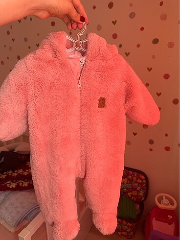 Kız bebek kışlık tulum