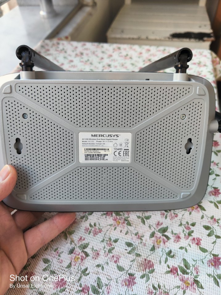 Mercusys Dört Antenli Kablosuz Router - Görsel 3