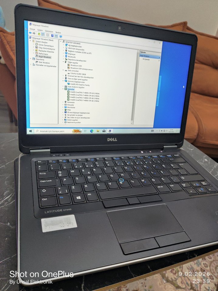 Dell Latitude E 7440 İ7 4 İŞLEMCİ - Görsel 2