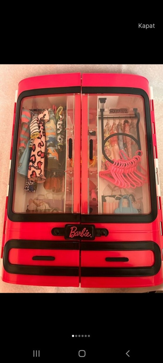 Koyu Pembe Çocuk Dolabı oyuncak - Görsel 2