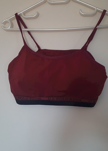 Bordo Mini Atletik Streetwear Sütyen
