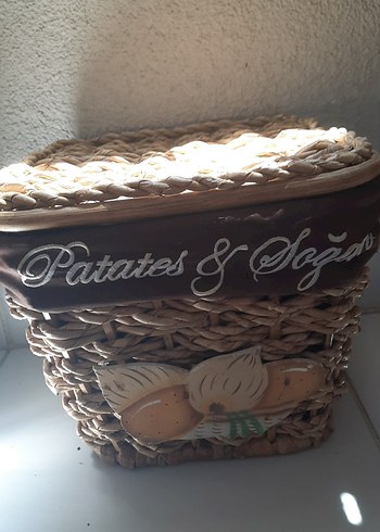 Ikea Patates soğanlık hasır