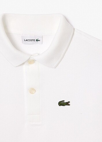 Lacoste beyaz kısa kollu