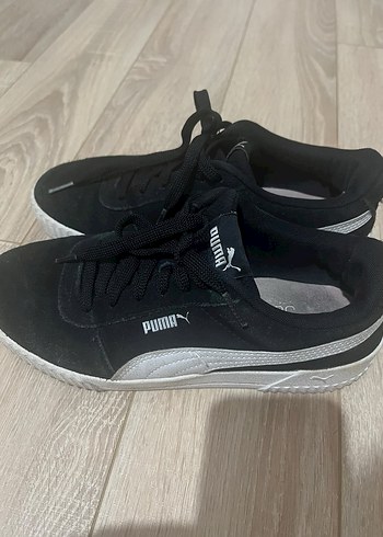 Puma Siyah Suet Sneaker