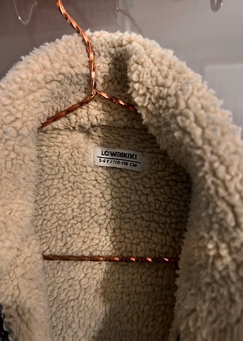 Gri Kürklü çocuk Denim Ceket - Görsel 2