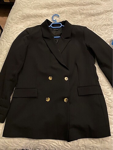 40 Beden Astarlı 40 beden siyah blazer