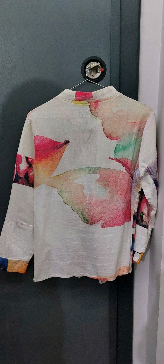 özel tasarım dikim kadın vintage gömlek - Görsel 4