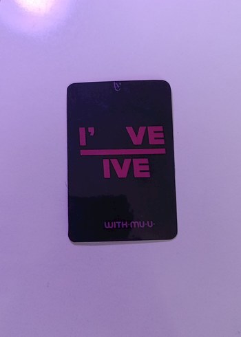  Ive Rei I've fanmade photocard