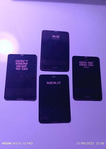 Beden Blackpink fanmade photocard