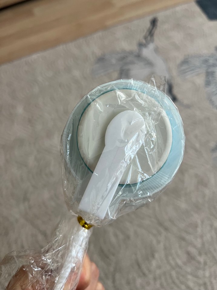 Pastel Mavi Kedi Tüyü Toplama Aleti - Görsel 3