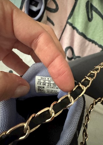 Adidas Kız Çocuk Siyah Cırt Cırtlı Spor Ayakkabı