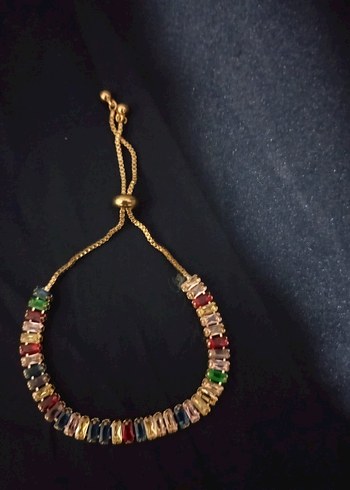 Renkli Boncuklu Kadın Bileklik - Görsel 2