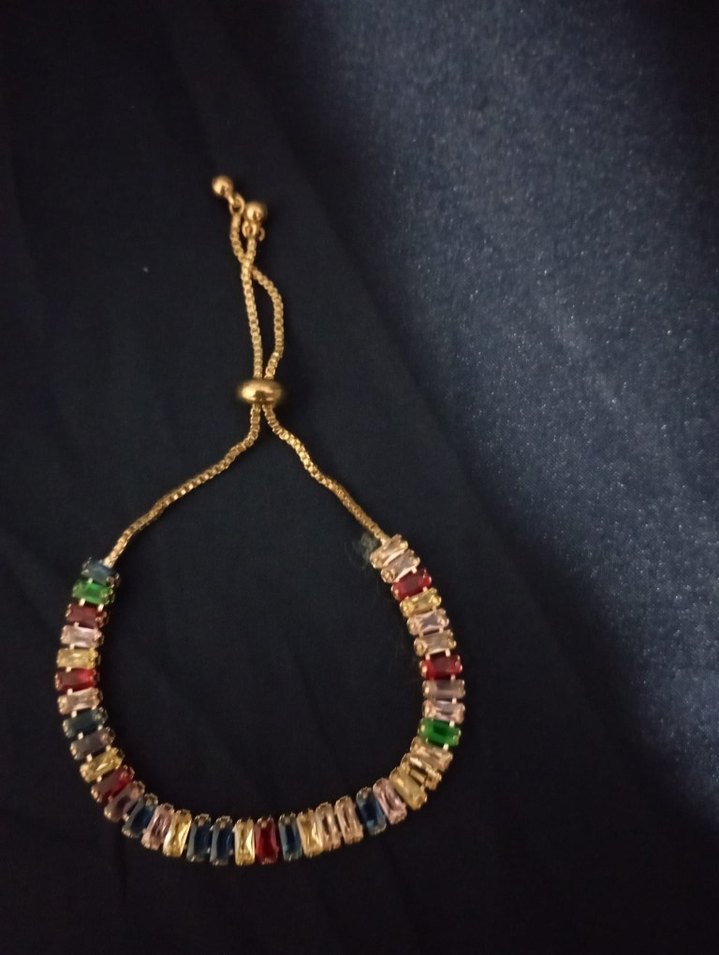 Renkli Boncuklu Kadın Bileklik - Görsel 2