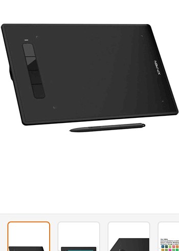Siyah XP-Pen Tablet çizim tableti - Görsel 6