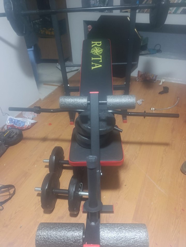 Siyah Baskılı Egzersiz aleti - Görsel 2