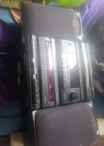 Siyah Mini Müzik Sistemi - Görsel 3