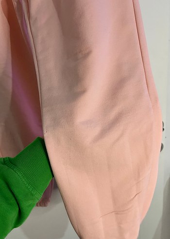Kadın Pembe Rahat Kesim Sweatpant eşofman - Görsel 5