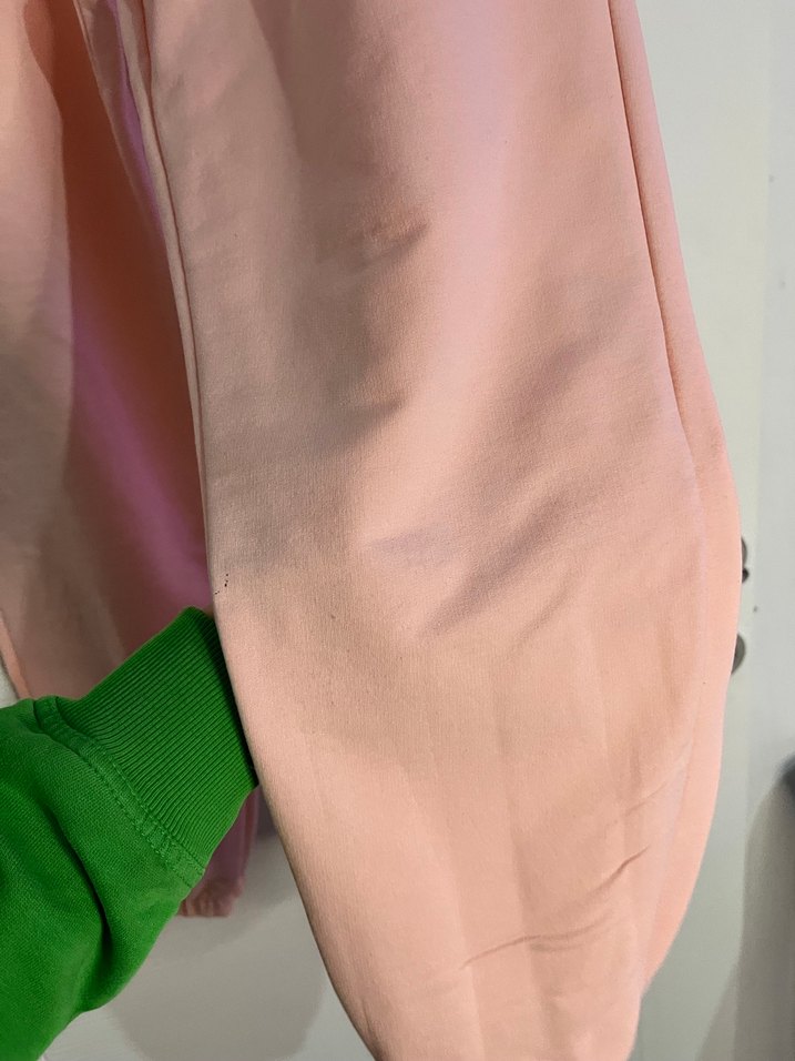 Kadın Pembe Rahat Kesim Sweatpant eşofman - Görsel 5