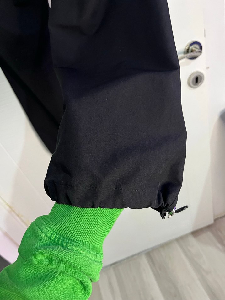 Siyah Kemerli Salaş Kadın Kumaş Pantolon - Görsel 4