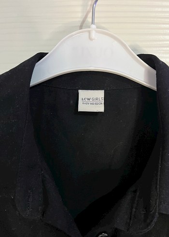 Düğmeli Siyah Uzun Kollu kız çocuk Elbise - Görsel 3