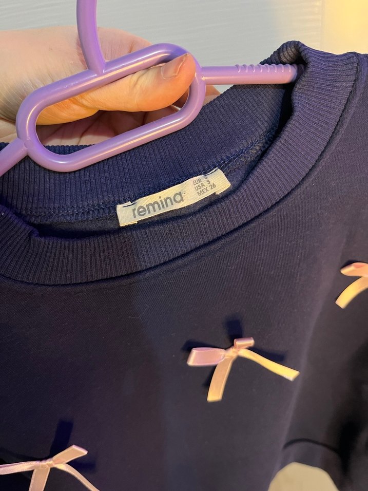 Nakışlı Mavi Kadın Sweatshirt - Görsel 5