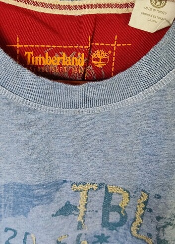 l Beden mavi Renk Timberland t-shirt 