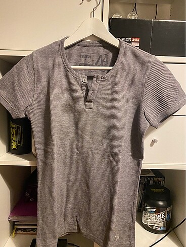 Mavi Slimfit erkek Tshirt