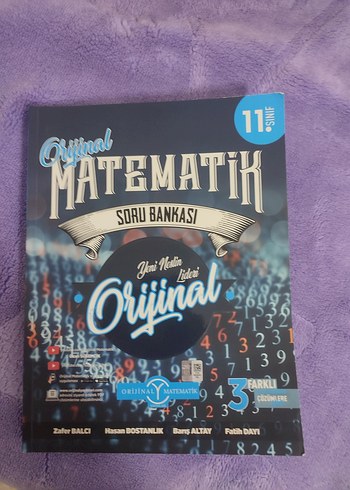 11. Sınıf Orijinal Matematik Soru Bankası