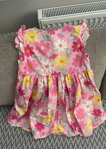 4 Yaş Beden Lc Waikiki Çiçekli Kız Elbisesi