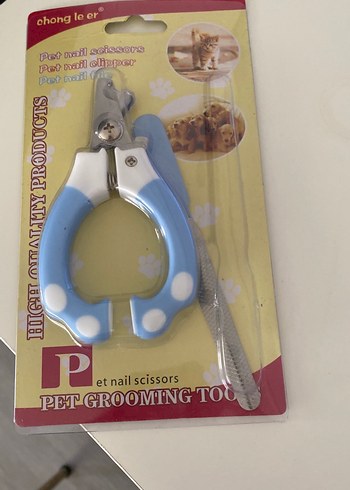 Renkli Kedi Tırnak Makası ve Temizleme Seti - Görsel 2