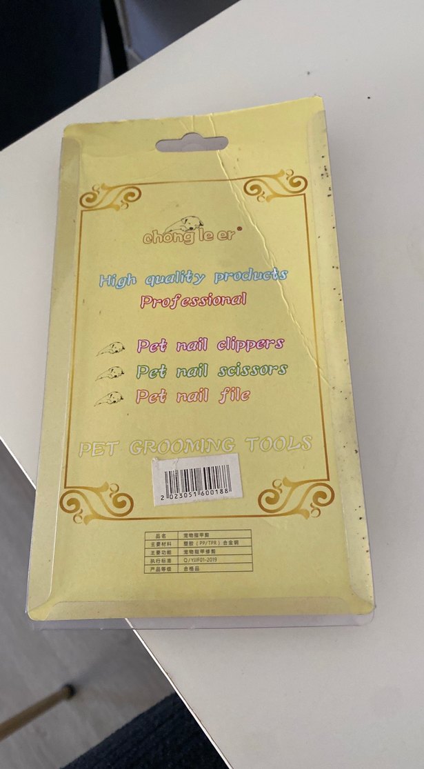 Renkli Kedi Tırnak Makası ve Temizleme Seti - Görsel 3