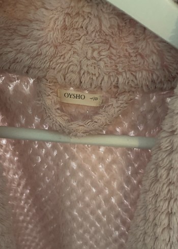 Pembe Midi Kadın Bornoz, Rahat Kesim - Görsel 2