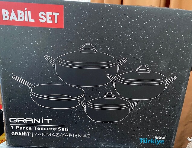 granit set 7 parça