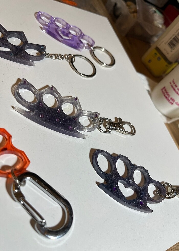 Muşta epoksi anahtarlıklar (adet fiyatı) - Görsel 3