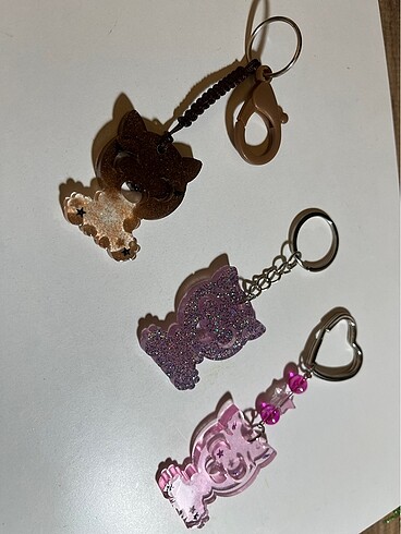 Kedi anahtarlıklar (adet fiyatı) - Görsel 2