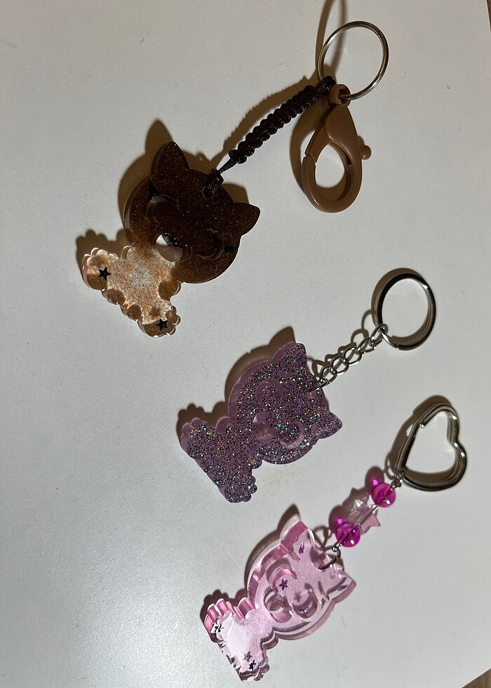 Kedi anahtarlıklar (adet fiyatı) - Görsel 2