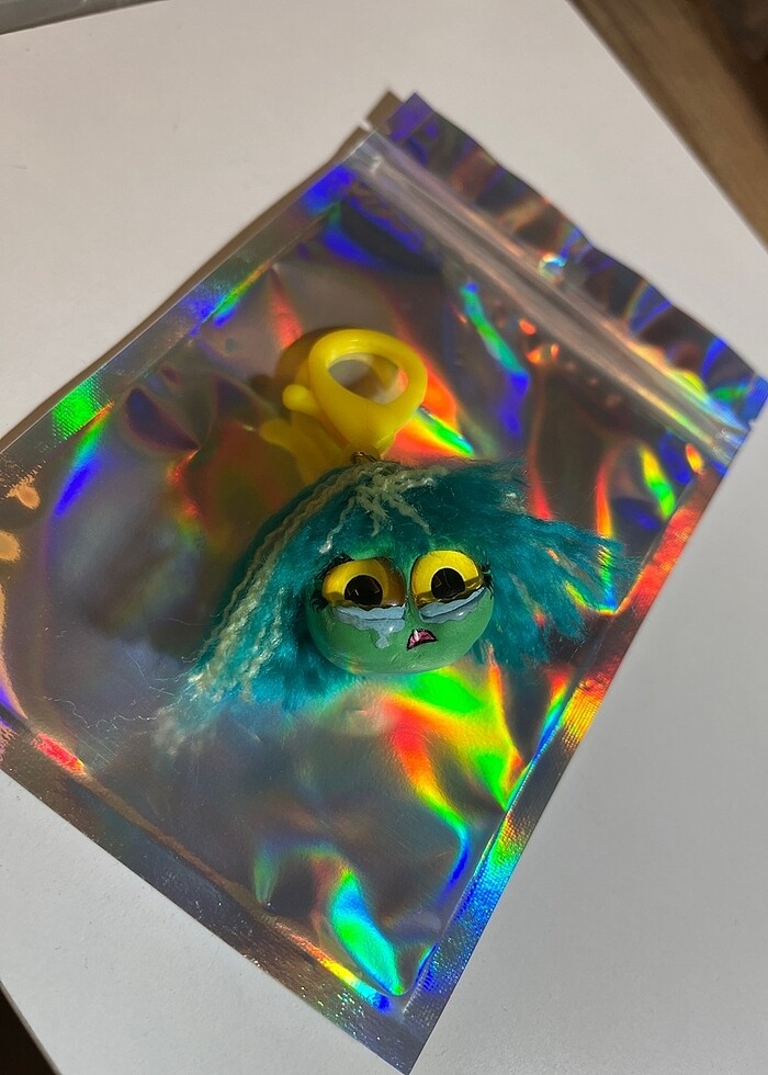 Küçük ucube çanta süsü - Görsel 3