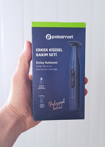 Polosmort Erkek Kişisel Bakım Seti Mavi