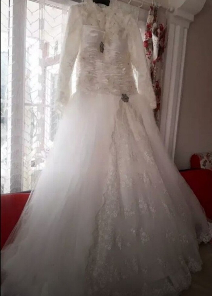 Vintage gelinlik - Görsel 2