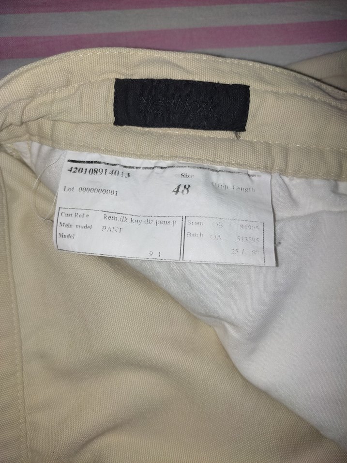 Bej Regular Fit Kadın Kumaş Pantolon - Görsel 3