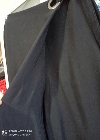 38 Beden siyah Renk Siyah Salaş Uzun Kadın Kumaş Pantolon