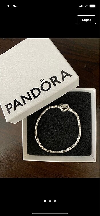 Pandora bileklik 19 cm
