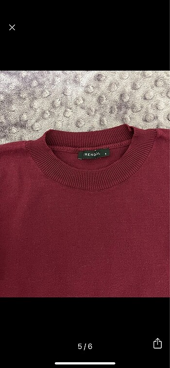 s Beden bordo Renk Trendyolmilla bluz