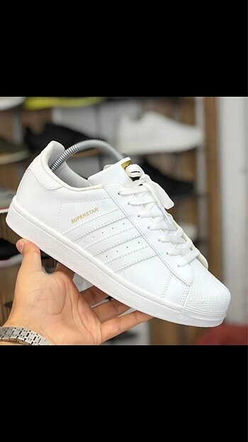 Adidas Adidas süperstar beyaz renk spor ayakkabı