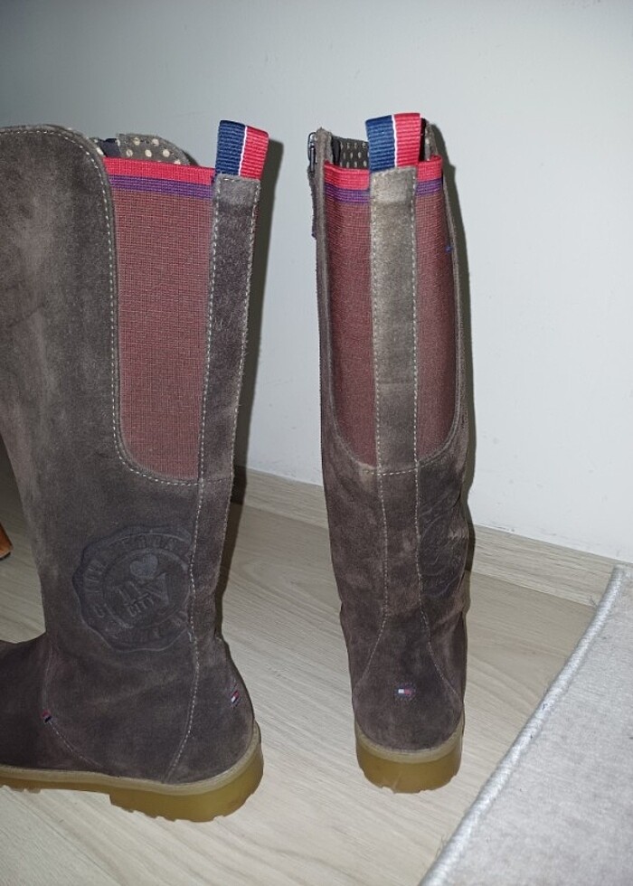 Tommy süet orjinal süet bot - Görsel 2