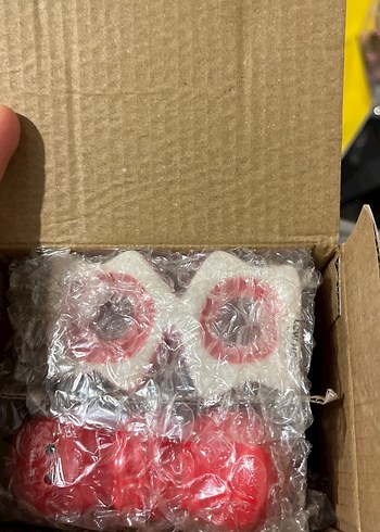 Kırmızı Parlak Fiyonk Tuzluk ve Biberlik Seti - Görsel 2