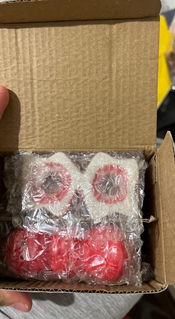 Kırmızı Parlak Fiyonk Tuzluk ve Biberlik Seti - Görsel 2