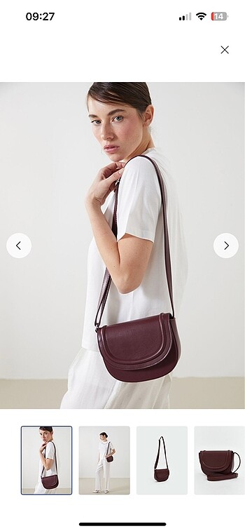 LC Waikiki LCW Bordo Çanta